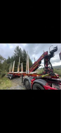 Dennison timber trailer