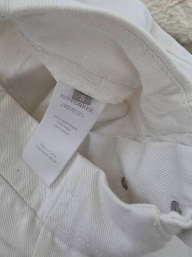 12 Storeez Barrel white Jeans S
