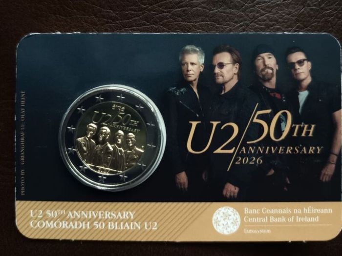 U2 50th Anniversary Coin