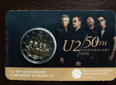 U2 50th Anniversary Coin