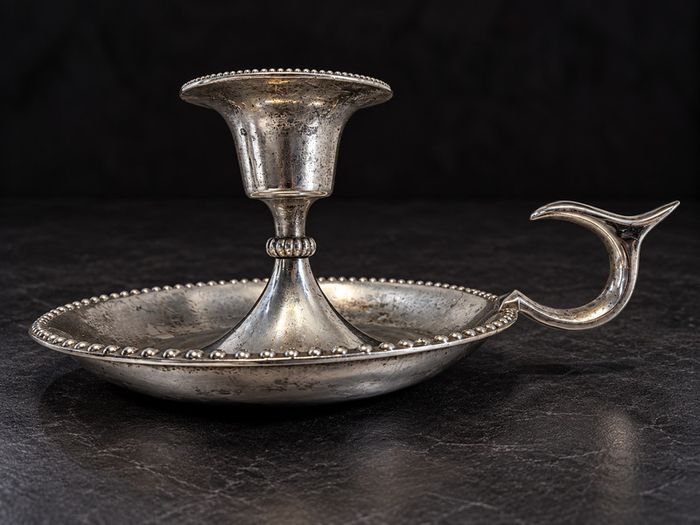Vintage Chamberstick Candle Holder