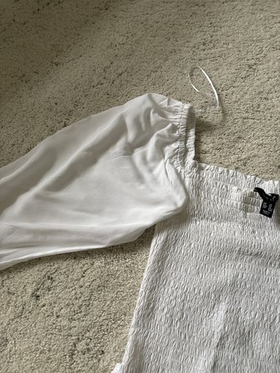 white bardot top NEW