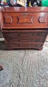 vintage bureau for upcycling