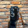 vintage camera tripod Image 3