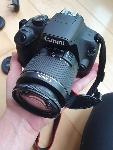 Canon EOS 1200D DSLR Bundle +18-55mm Lens & Lowepro Bag Mint-Unused Condition