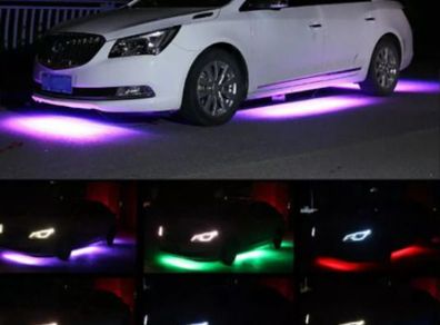 60x90cm App controlled Car LED Underglow Lights Atmosphere Lights