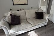 Large 3-seater fabric sofa - excellent condition