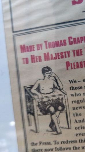 Entertaining Restroom Notice