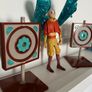 avatar figure air bender toy vintage Image 2