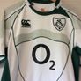 Ireland Rugby Jersey. Grand Slam Winners 2009. Official Canterbury Mens Alternate Jersey. Authentic Original From 2009. Not A Modern Day Remake. Image 5