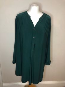 Yours heavy green blouse (size 30)