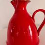 Red Ceramic Jug Image 5