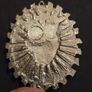 Large Heavy Metal Sacred Heart Medallion Image 5
