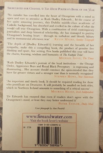 The Faithful Tribe by Ruth Dudley Edwards