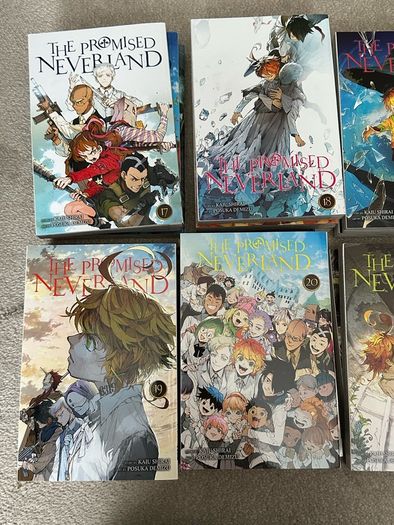 The Promised Neverland Complete Set 1-20 Manga