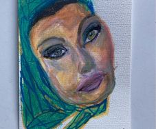 Lip Filler Original Art Irish Art Statement Art About Lips Sophia Lauren Portraiture