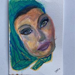 Lips Done Original Art Irish Art Statement Art About Lips Sophia Lauren Portraiture