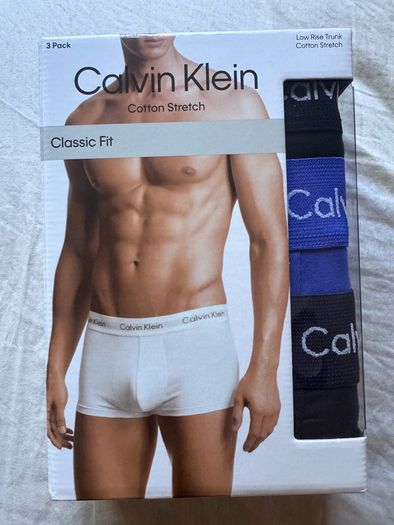 3 pack low rise Calvin Klein Trunks