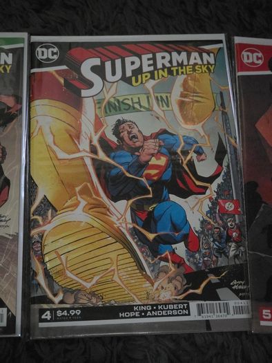 Superman Up in The Sky Comics