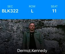 Dermot Kennedy tickets premium seating