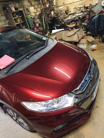 Buffing and headlight restoration