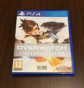 Playstation 4 game Overwatch.