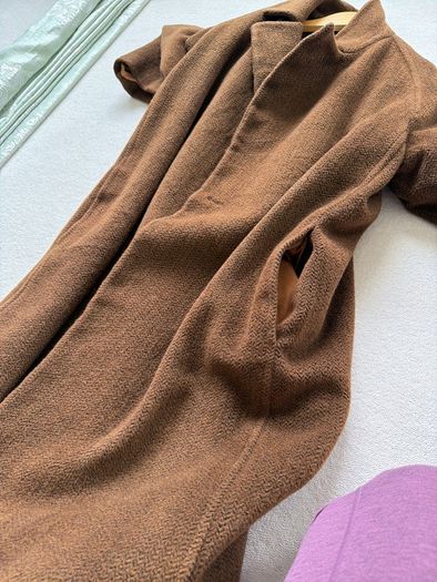 Vintage Irish designer Henry White ladies Size 14 Pure Wool  coat