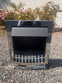 Coal effect Fan heater insert