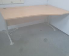 beech 1600 mm office desk