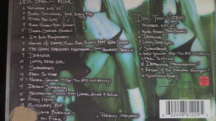 Rob Zombie - Past, Present & Future CD + DVD