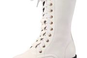Brand New DADAWEN Girls Waterproof Snow Boots High Boots White