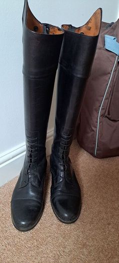 ladies Leather Riding Boots