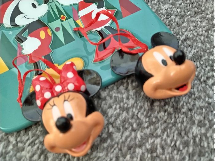 Box Of New as New Disney Christmas Ornaments and Gifts