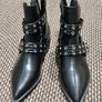 Corina Black Ankle Boots Image 2
