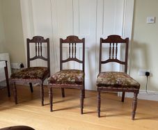 Free Edwardian dining room chairs (3).