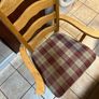 Pine Dining Table and Six Chairs. Solid. Heavy. Image 5
