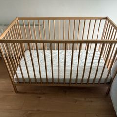 IKEA cot bed and mattress 60x120cm