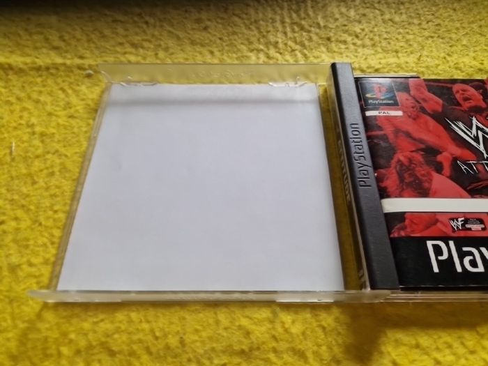 WF Attitude Wrestling PlayStation1 Ps1 PlayStation2 Ps2 games Original