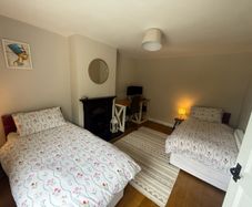 Two single divan beds