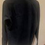PRICE REDUCED Selected Homme men's Navy long sleeve Cotton top jumper Image 3