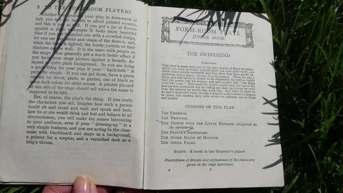 Evelyn Smith Form Room Plays Junior 1st Series 1953 Hardcover