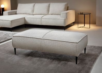 Torino Luxury Rectangular Pouffe Large 140/65 cm