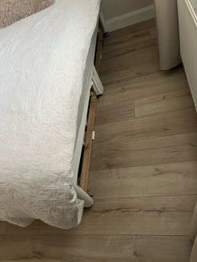2 x single beds with Emma mattresses