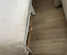 2 x single beds with Emma mattresses