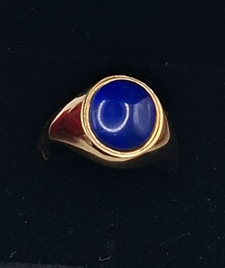 9ct lapis lazuli ring