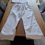 Ladies White Linen 2 Piece Image 4