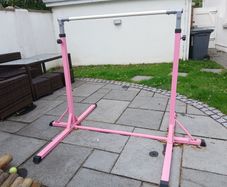 Gymnastics Ajustable high bar and mats - price reduced