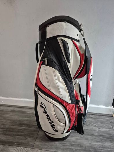Masters series 3 golf trolley and Taylormade cart bag