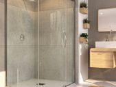 Clearance: Offset Sliding Quadrant 1200 X 900mm Left Hand