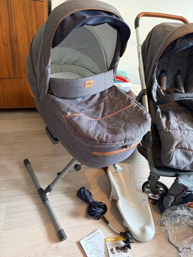Premium Inglesina Aptica 4-in-1 Travel System + Full Accessory Bundle!